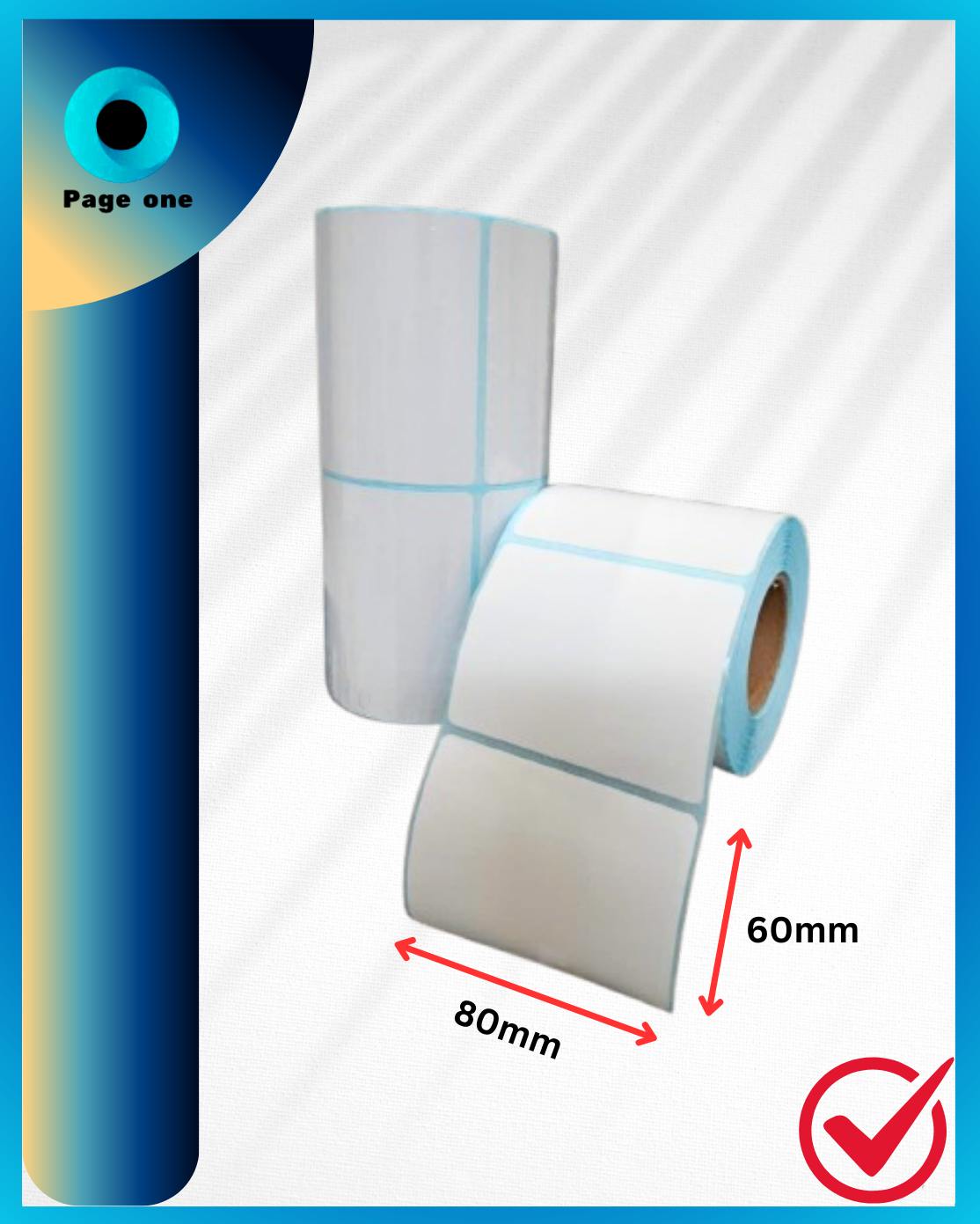 Tem in nhiệt K80*60