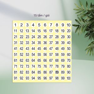 Nhãn Dán (1-100)