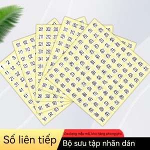 Nhãn Dán (1-100)