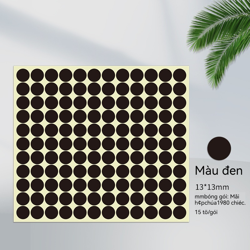 Nhãn Dán Màu 13mm - Ảnh 7